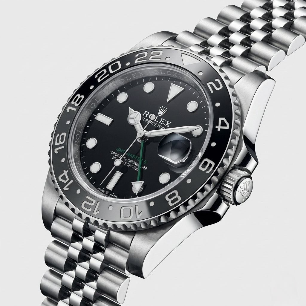 Rolex GMT- Master batman edition.