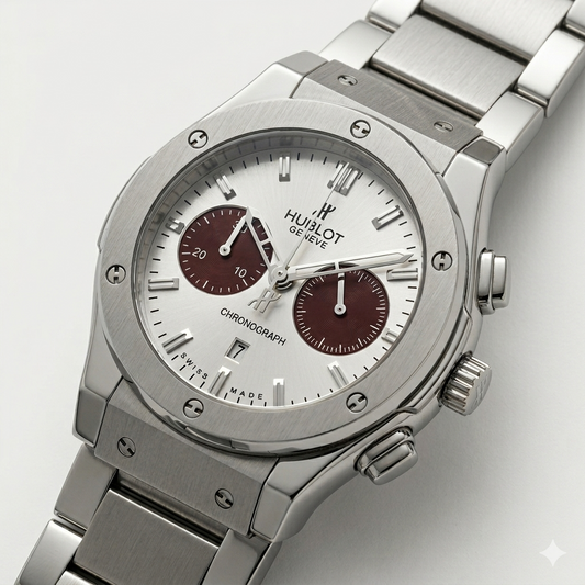 HUBLOT LIMITED EDITION (SILVER & WHITE EDITION)